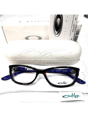 Oakley OX1067-0252 Paceline Tortoise Oval Purple Eyeglasses 52-15 142 Box Case